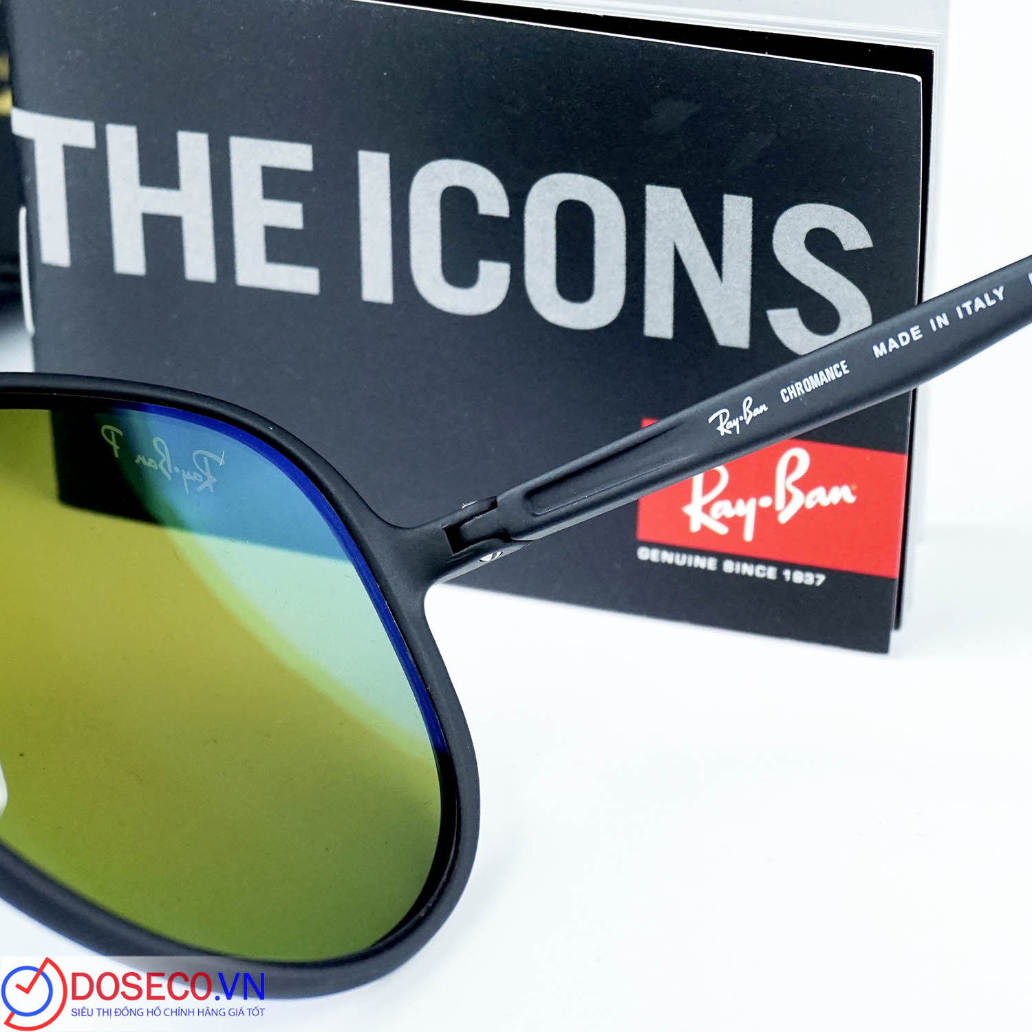 Rayban Chromance Polarized Blue Mirror RB4320CH 601SA1